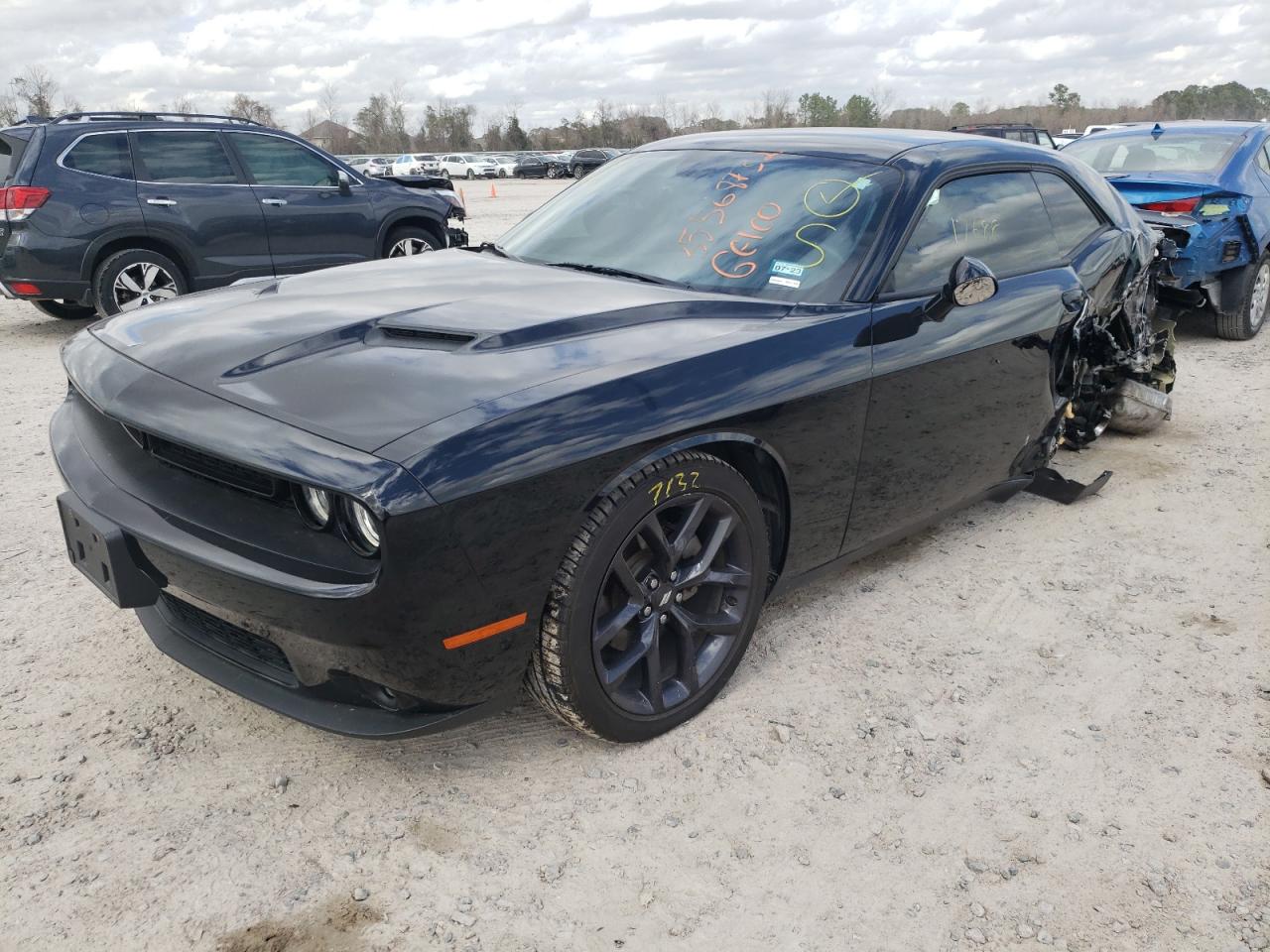 Photo 2 from auction – 2021 DODGE CHALLENGER with VIN 2C3CDZAG5MH596875