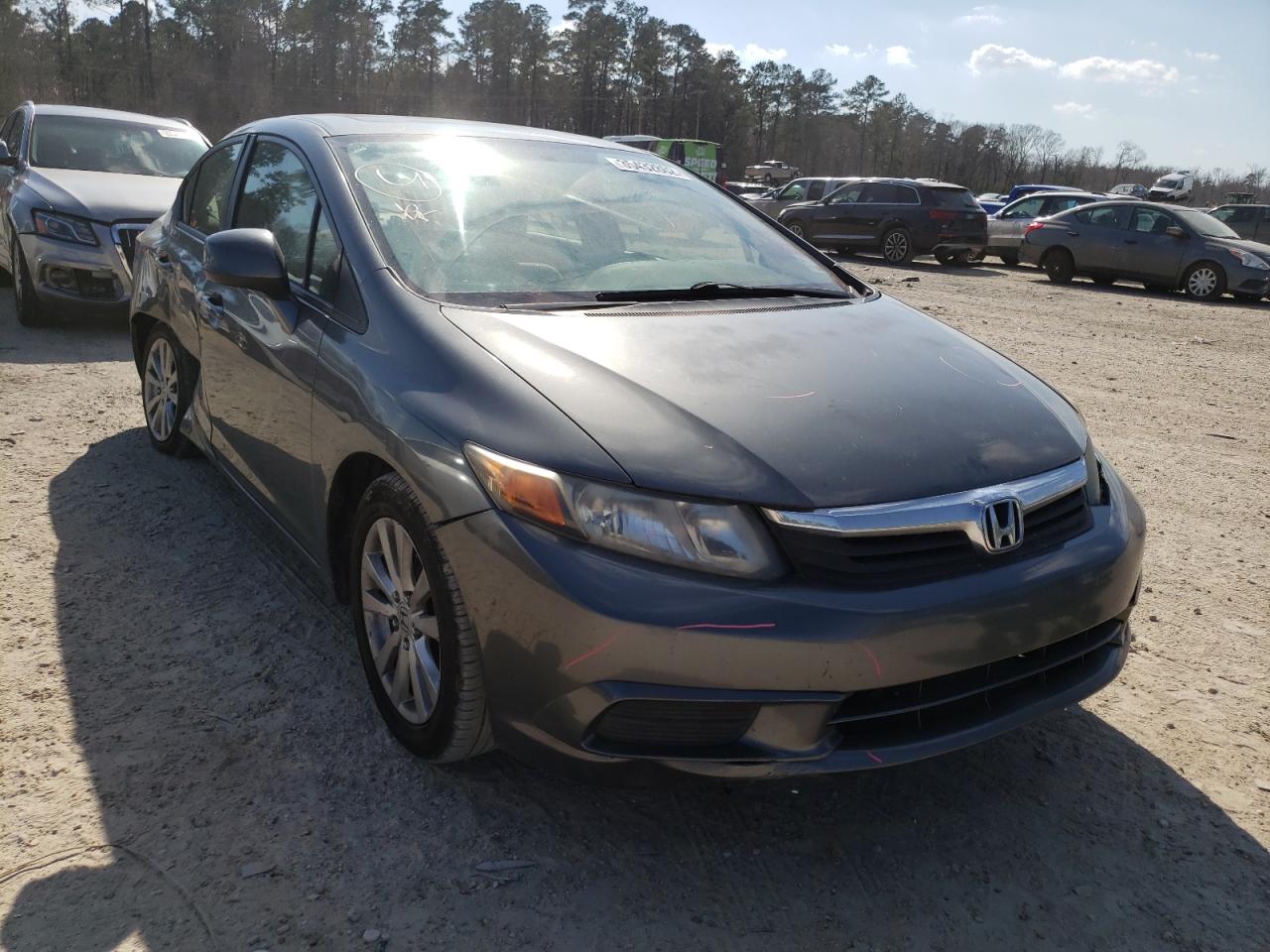 HONDA CIVIC EX 2012 with VIN JHMFB2F88CS002521 - Photo from auction