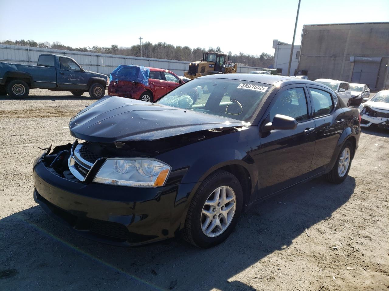Photo 2 from auction – 2012 DODGE AVENGER SE with VIN 1C3CDZAB7CN154271