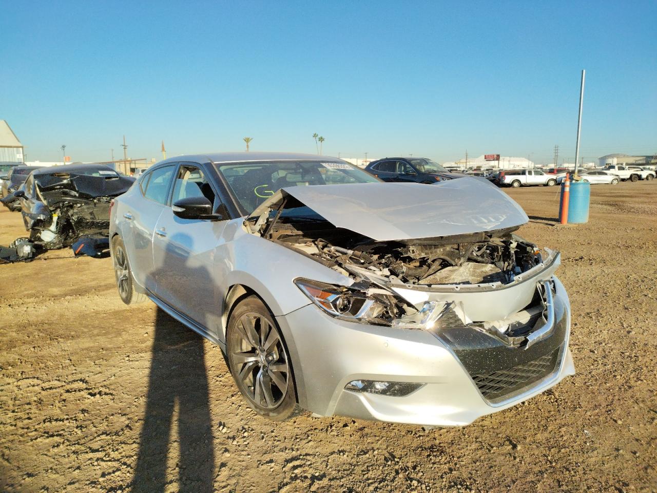 NISSAN MAXIMA 3.5 2018 with VIN 1N4AA6AP9JC384527 - Photo from auction