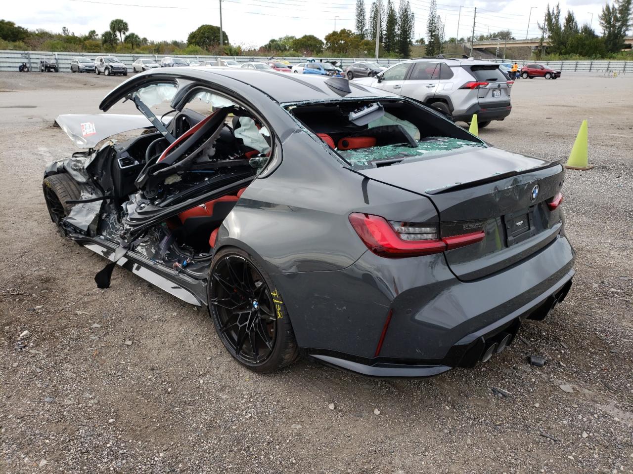 Photo 3 from auction – 2022 BMW M3 COMPETI with VIN WBS33AY05NFL86779