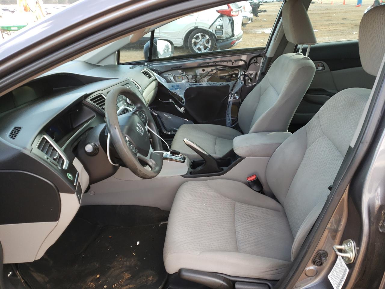 Photo 5 from auction – 2014 HONDA CIVIC LX with VIN 2HGFB2F51EH512969