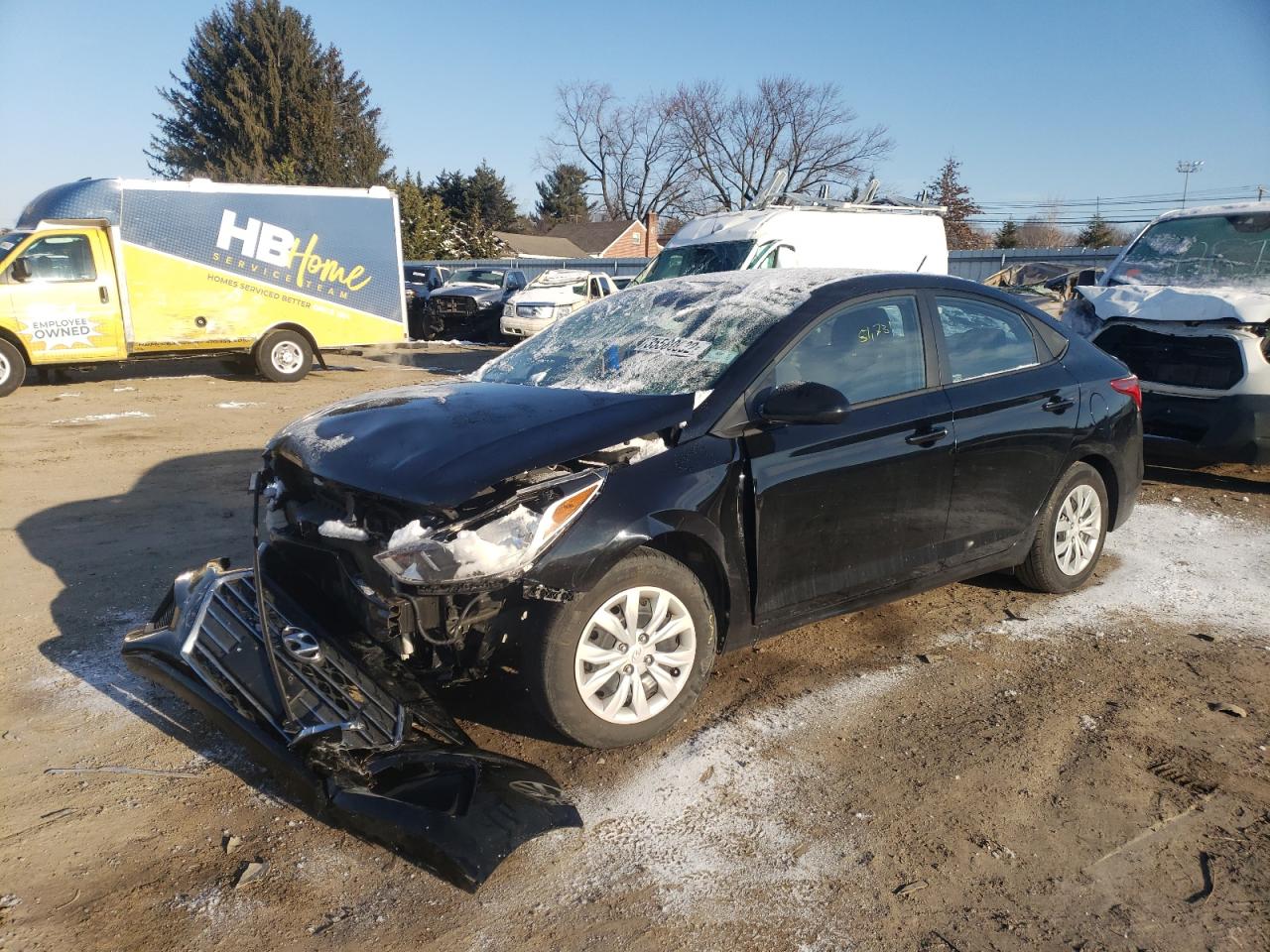 Photo 2 from auction – 2019 HYUNDAI ACCENT SE with VIN 3KPC24A35KE064147