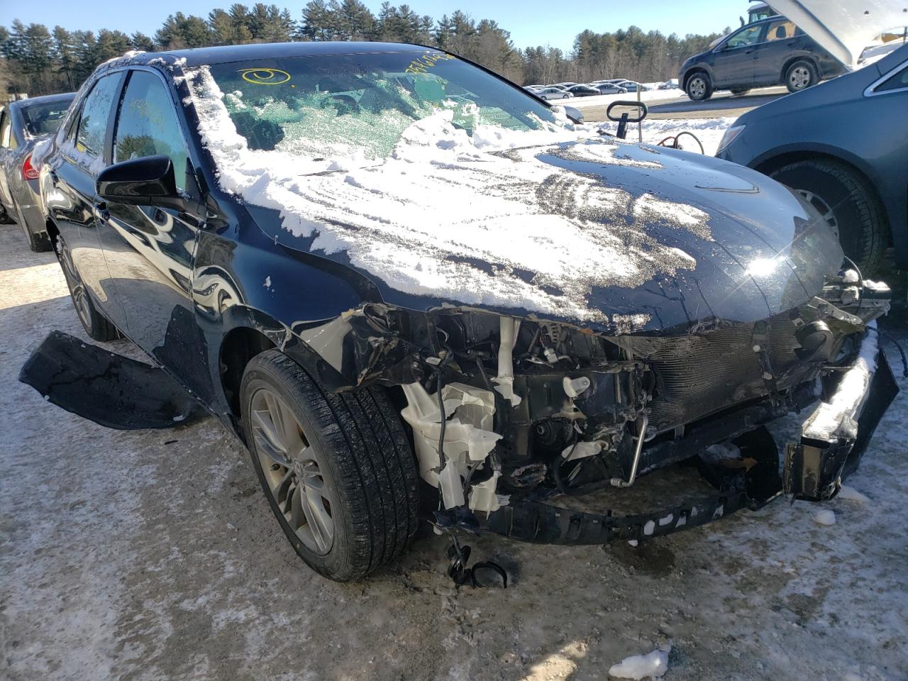 TOYOTA CAMRY LE 2015 with VIN 4T1BF1FK8FU995968 - Photo from auction