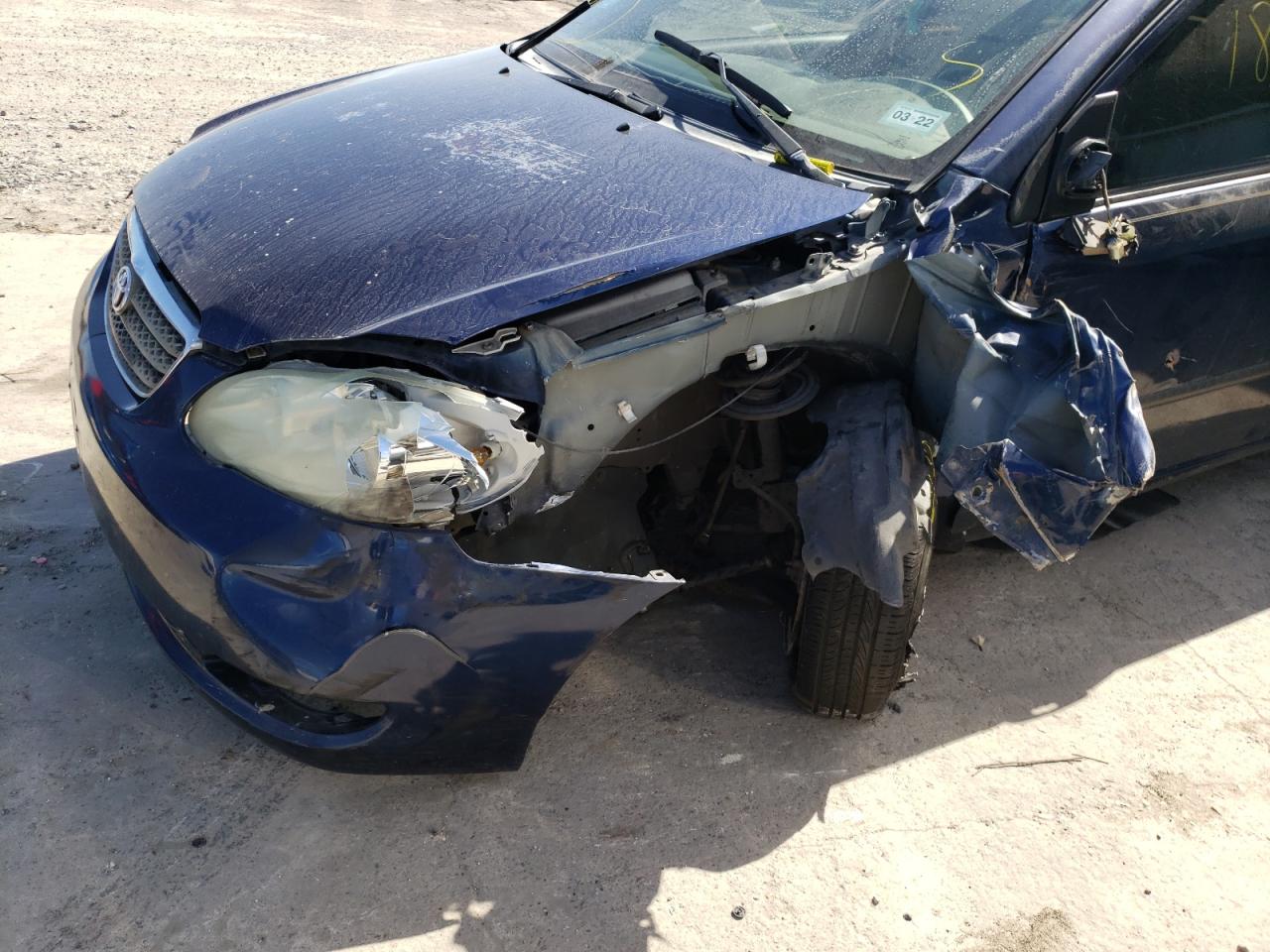Photo 9 from auction – 2006 TOYOTA COROLLA CE with VIN JTDBR32EX60099878