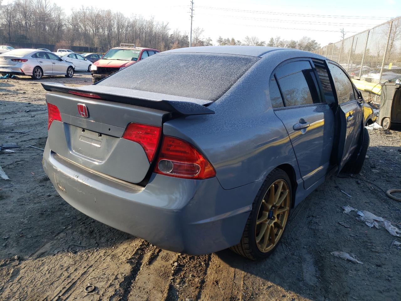 Photo 4 from auction – 2007 HONDA CIVIC SI with VIN 2HGFA55587H704611