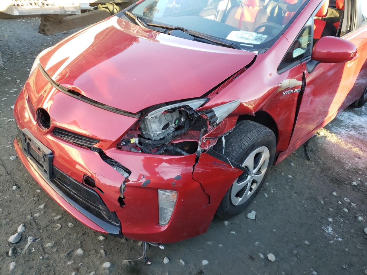 Photo 9 from auction – 2012 TOYOTA PRIUS with VIN JTDKN3DU3C1543754