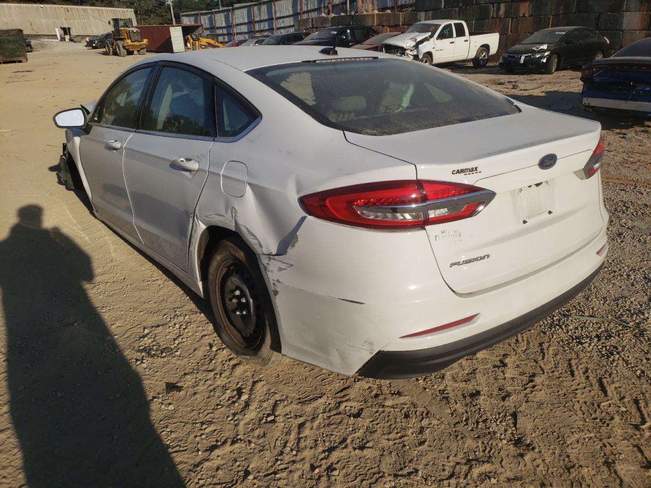 Photo 3 from auction – 2019 FORD FUSION S with VIN 3FA6P0G76KR267144