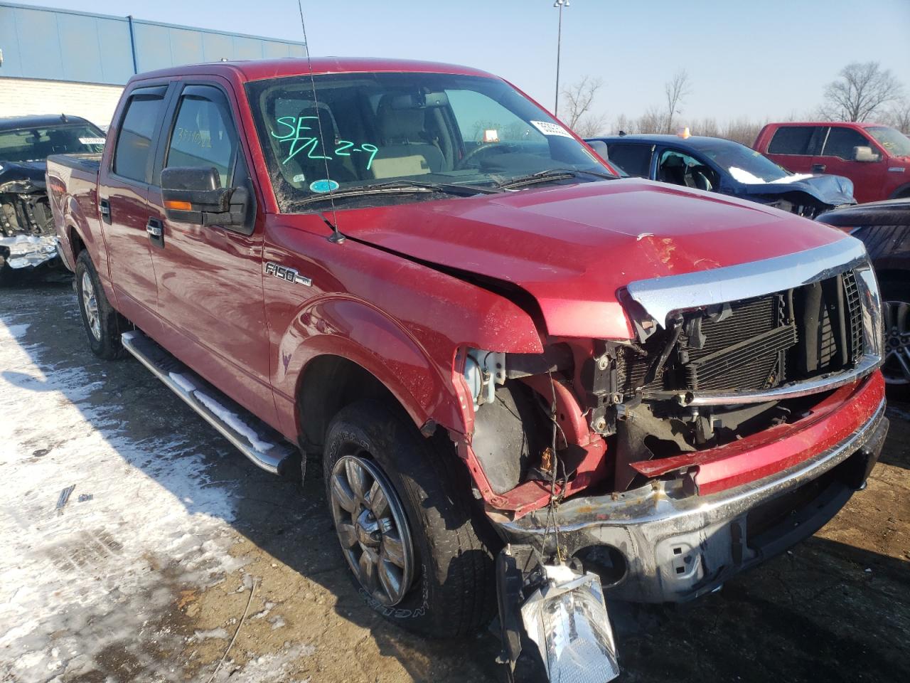 FORD F150 SUPER 2010 with VIN 1FTEW1E81AFC48331 - Photo from auction