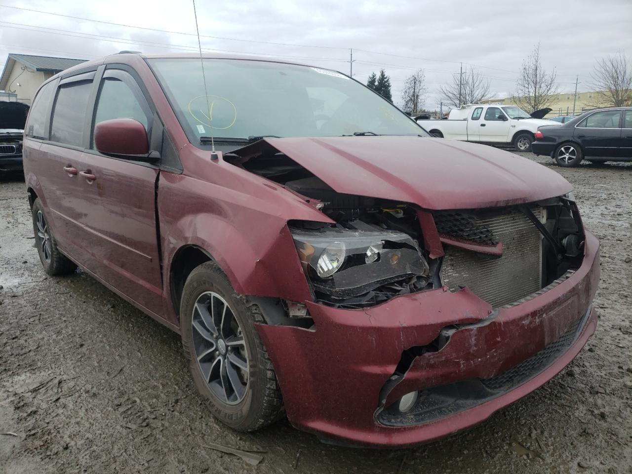 DODGE GRAND CARA 2017 with VIN 2C4RDGEG5HR714153 - Photo from auction