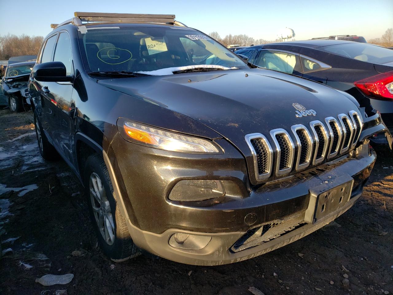 JEEP CHEROKEE L 2014 with VIN 1C4PJMCB0EW121177 - Photo from auction