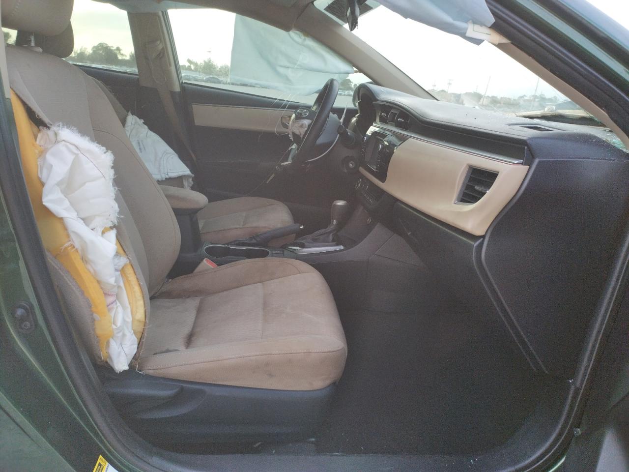 Photo 5 from auction – 2014 TOYOTA COROLLA L with VIN 2T1BURHE9EC050121