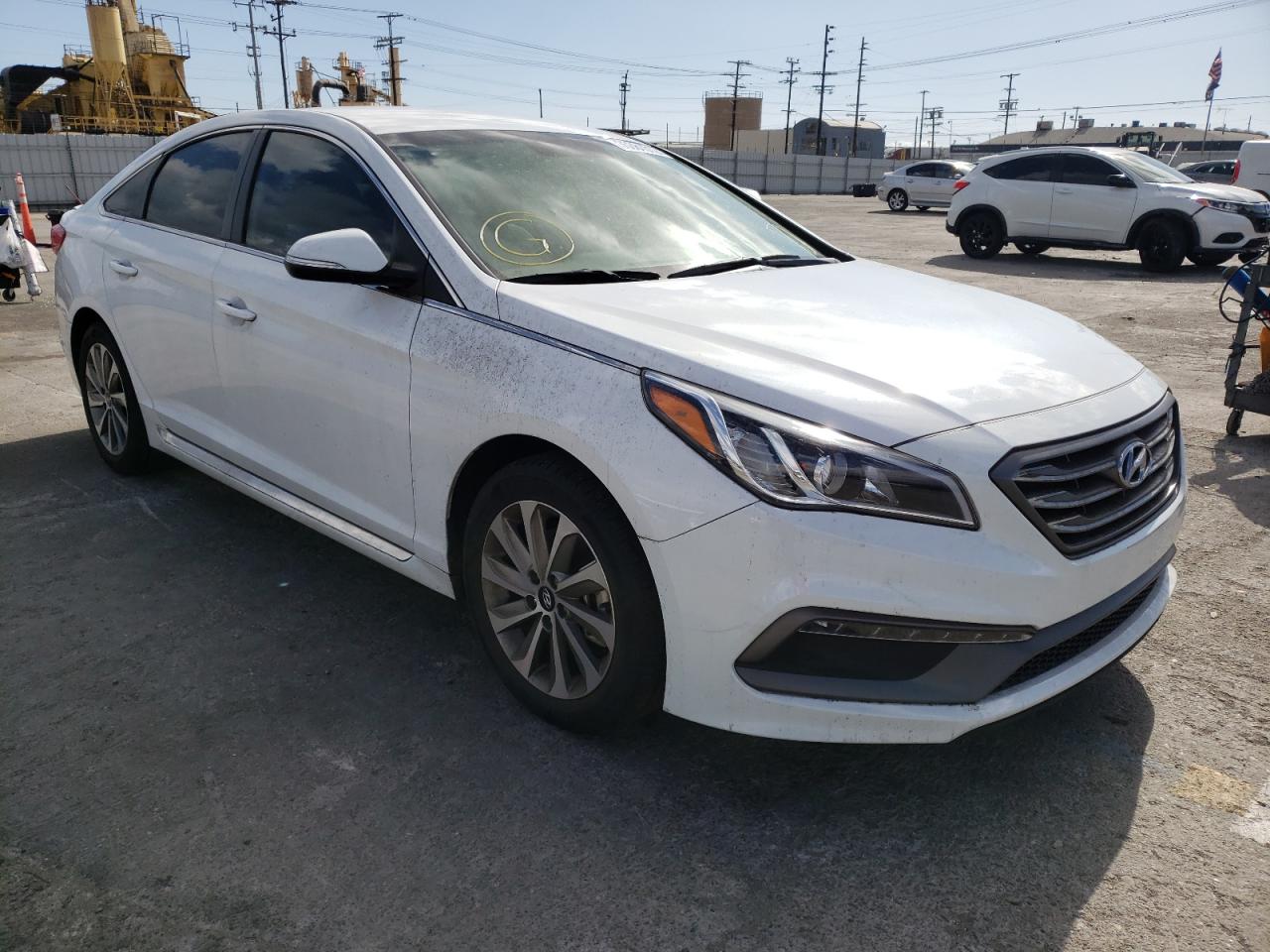 Photo 1 from auction – 2017 HYUNDAI SONATA SPO with VIN 5NPE34AF2HH500540