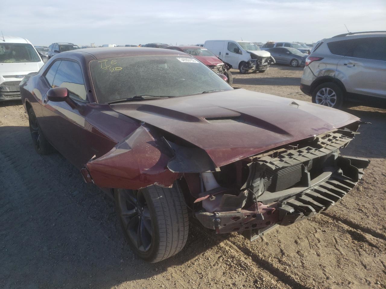 DODGE CHALLENGER 2018 with VIN 2C3CDZBT9JH219442 - Photo from auction