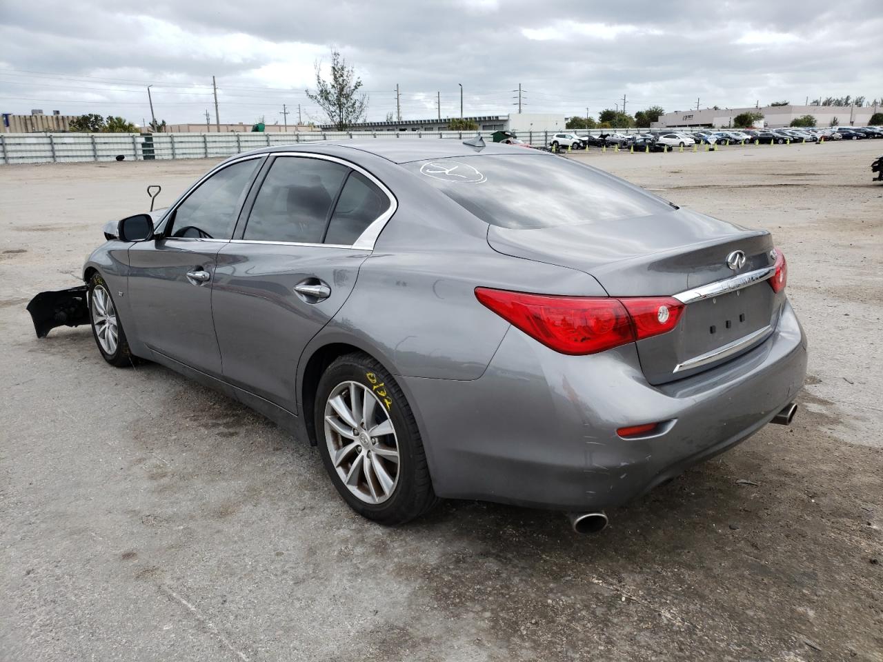 Photo 3 from auction – 2015 INFINITI Q50 BASE with VIN JN1BV7AP2FM331021