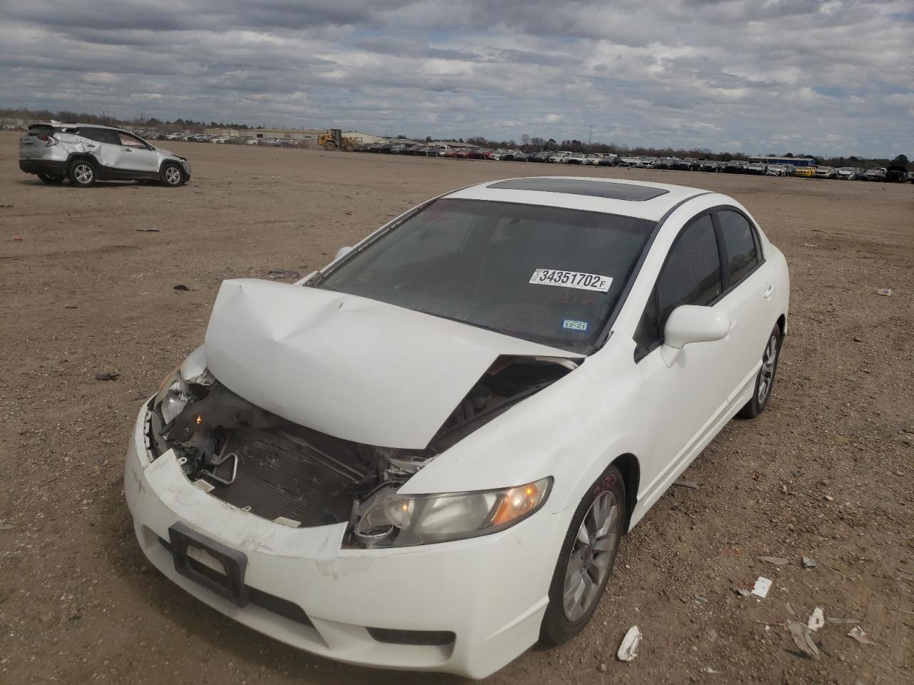 Photo 2 from auction – 2010 HONDA CIVIC EXL with VIN 19XFA1F98AE029466