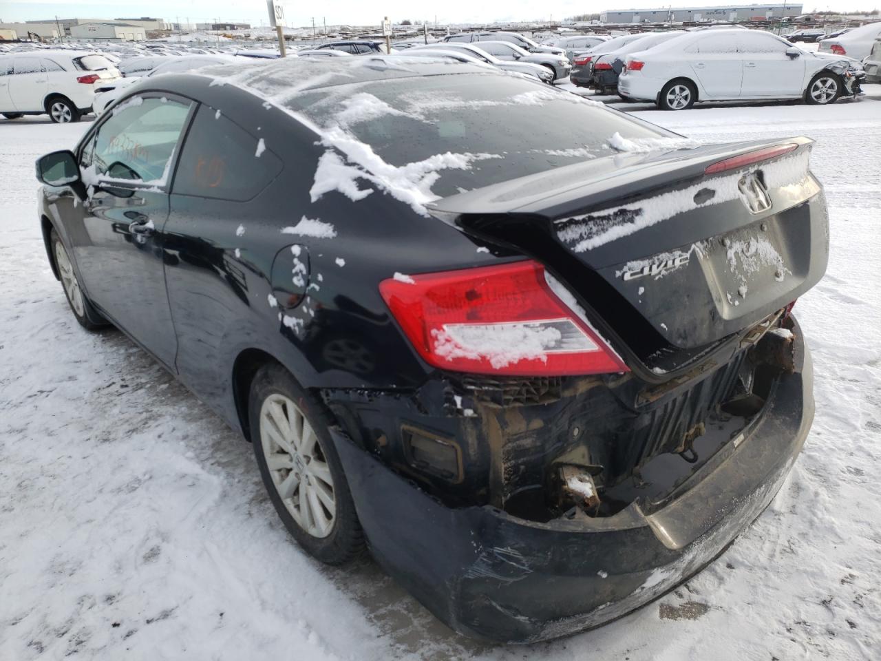 Photo 3 from auction – 2012 HONDA CIVIC EXL with VIN 2HGFG3B96CH007491