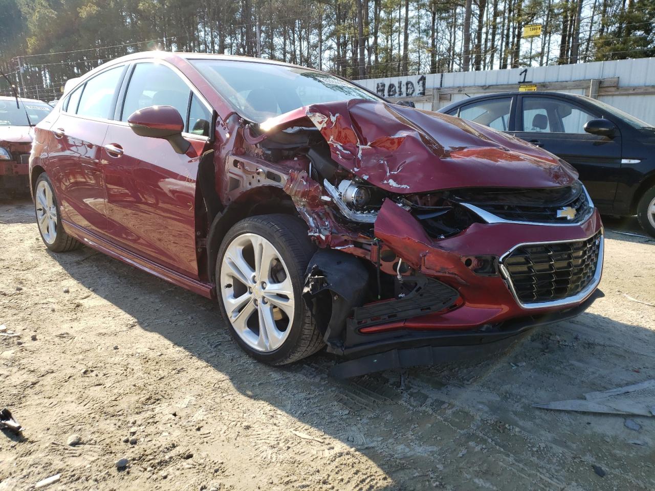 CHEVROLET CRUZE PREM 2017 with VIN 3G1BF6SM6HS584377 - Photo from auction