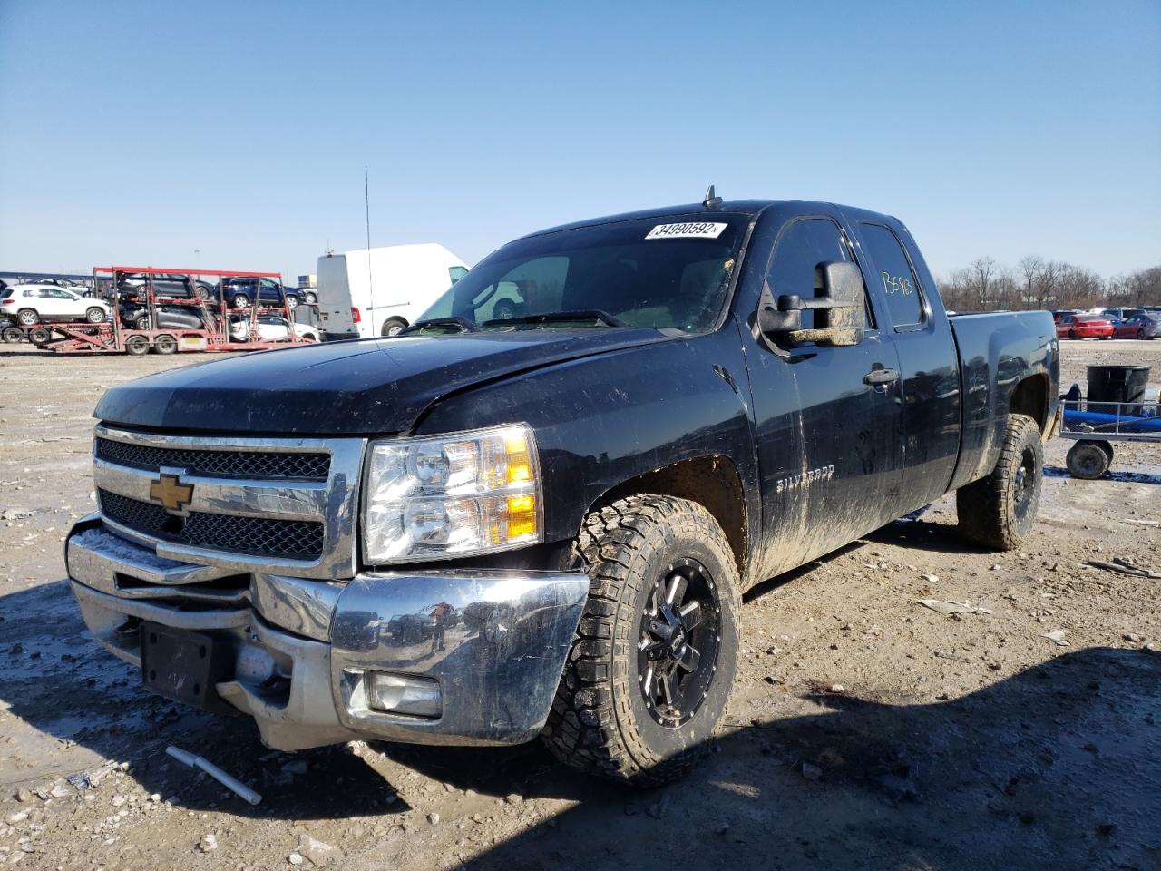 Photo 2 from auction – 2013 CHEVROLET SILVERADO with VIN 1GCRKSE74DZ157891