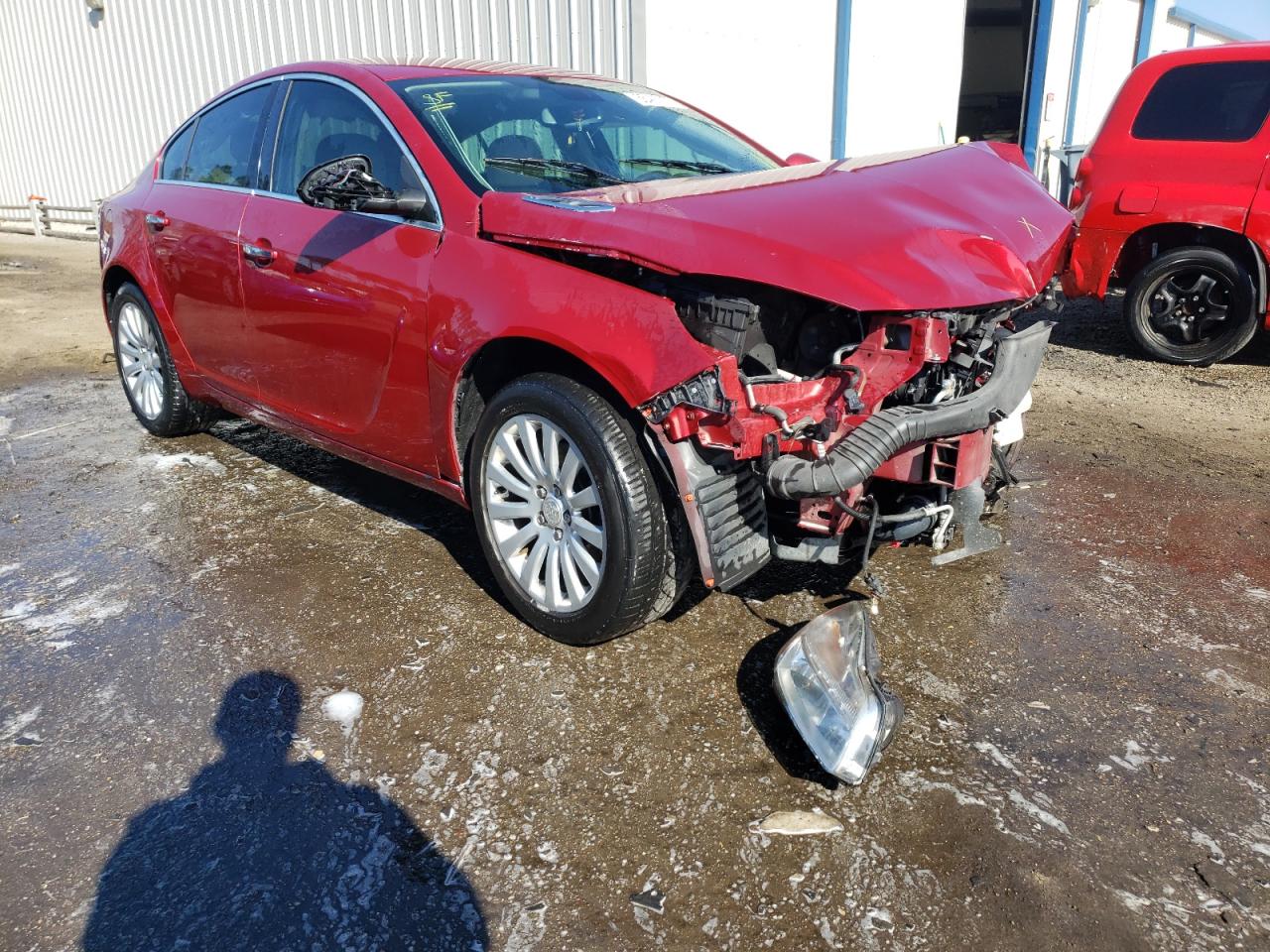 BUICK REGAL PREM 2013 with VIN 2G4GS5EV2D9208155 - Photo from auction