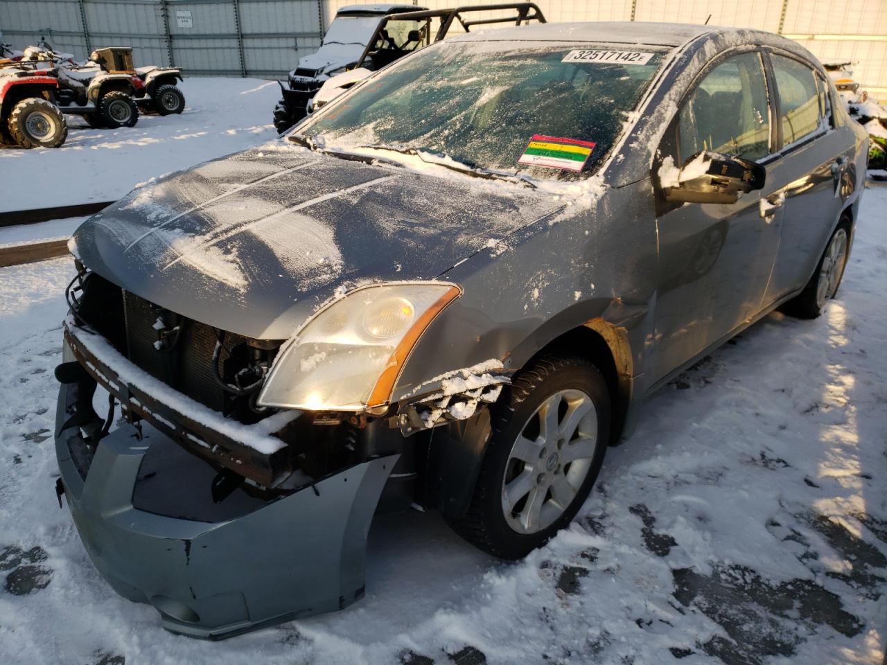 Photo 2 from auction – 2008 NISSAN SENTRA 2.0 with VIN 3N1AB61E08L663355