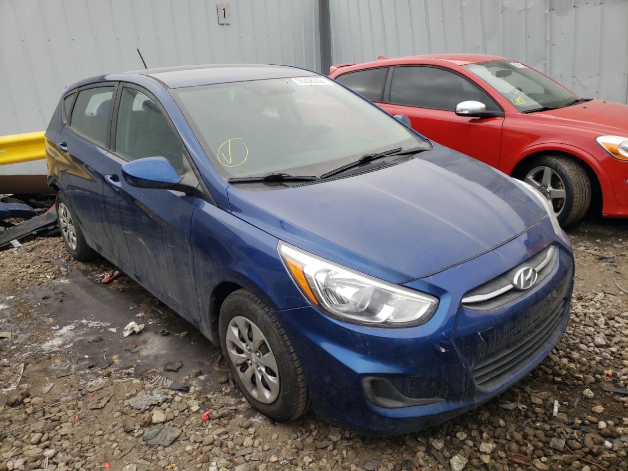 HYUNDAI ACCENT SE 2017 with VIN KMHCT5AE8HU337267 - Photo from auction