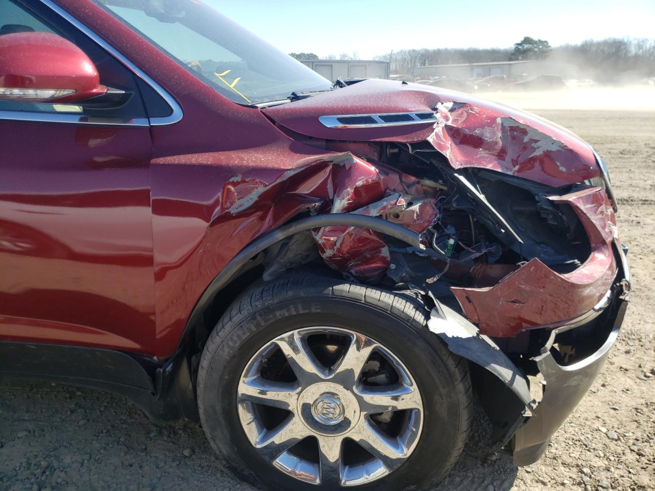 Photo 9 from auction – 2008 BUICK ENCLAVE CX with VIN 5GAER23728J294766