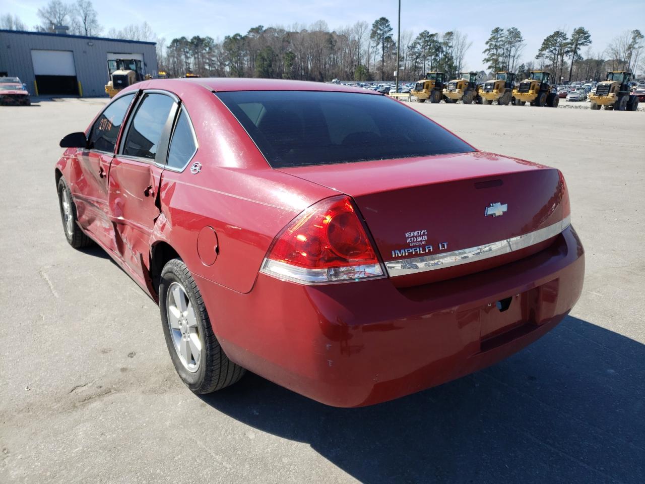 Photo 3 from auction – 2007 CHEVROLET IMPALA LT with VIN 2G1WT55N379387851