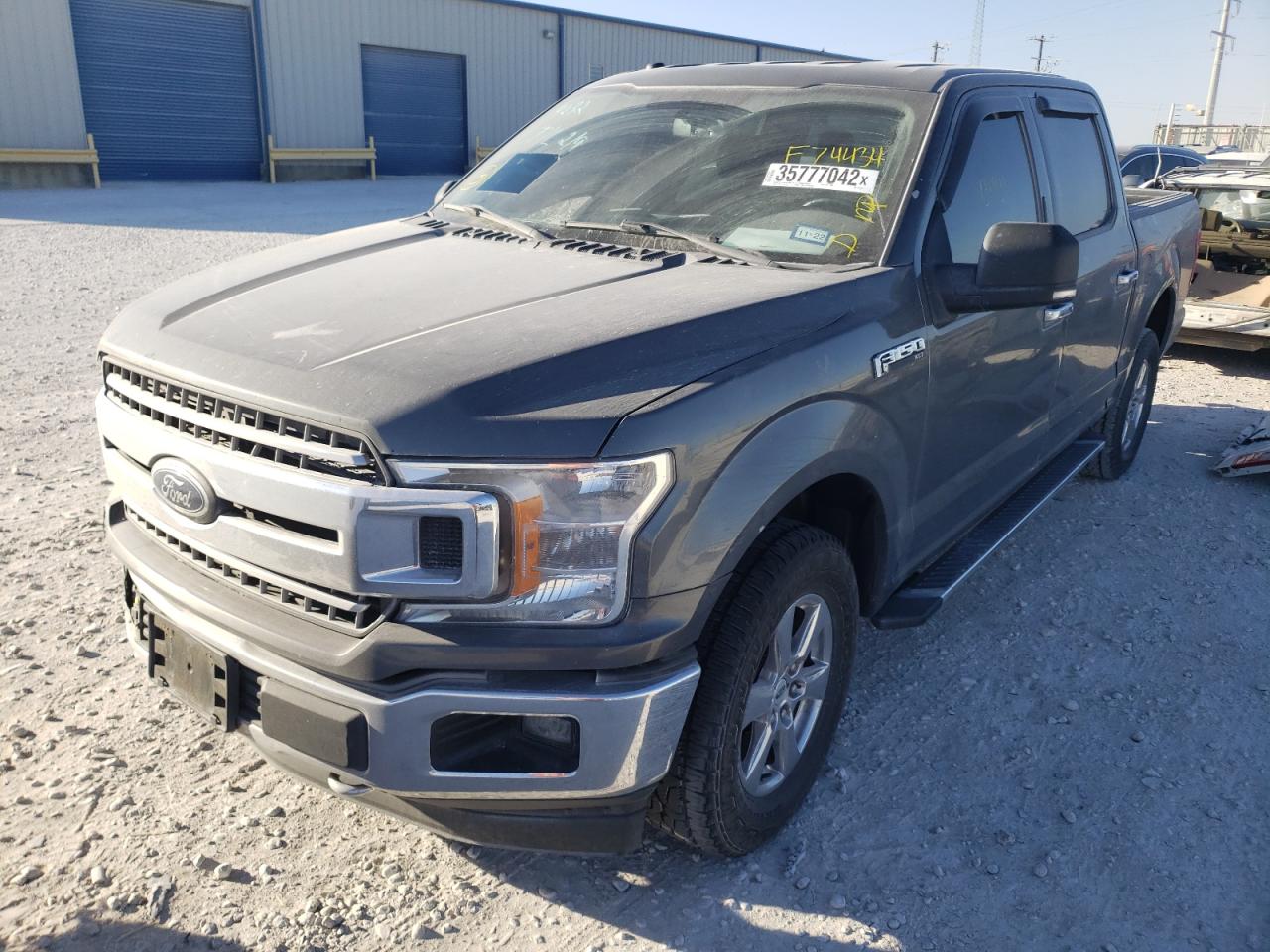 Photo 2 from auction – 2018 FORD F150 SUPER with VIN 1FTEW1E51JKF74434