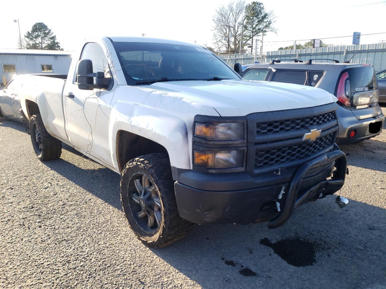 CHEVROLET SILVERADO 2014 with VIN 1GCNCPEH4EZ322891 - Photo from auction