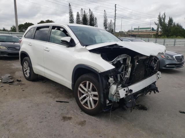 TOYOTA HIGHLANDER 2015 with VIN 5TDZKRFH9FS064093 - Photo from auction