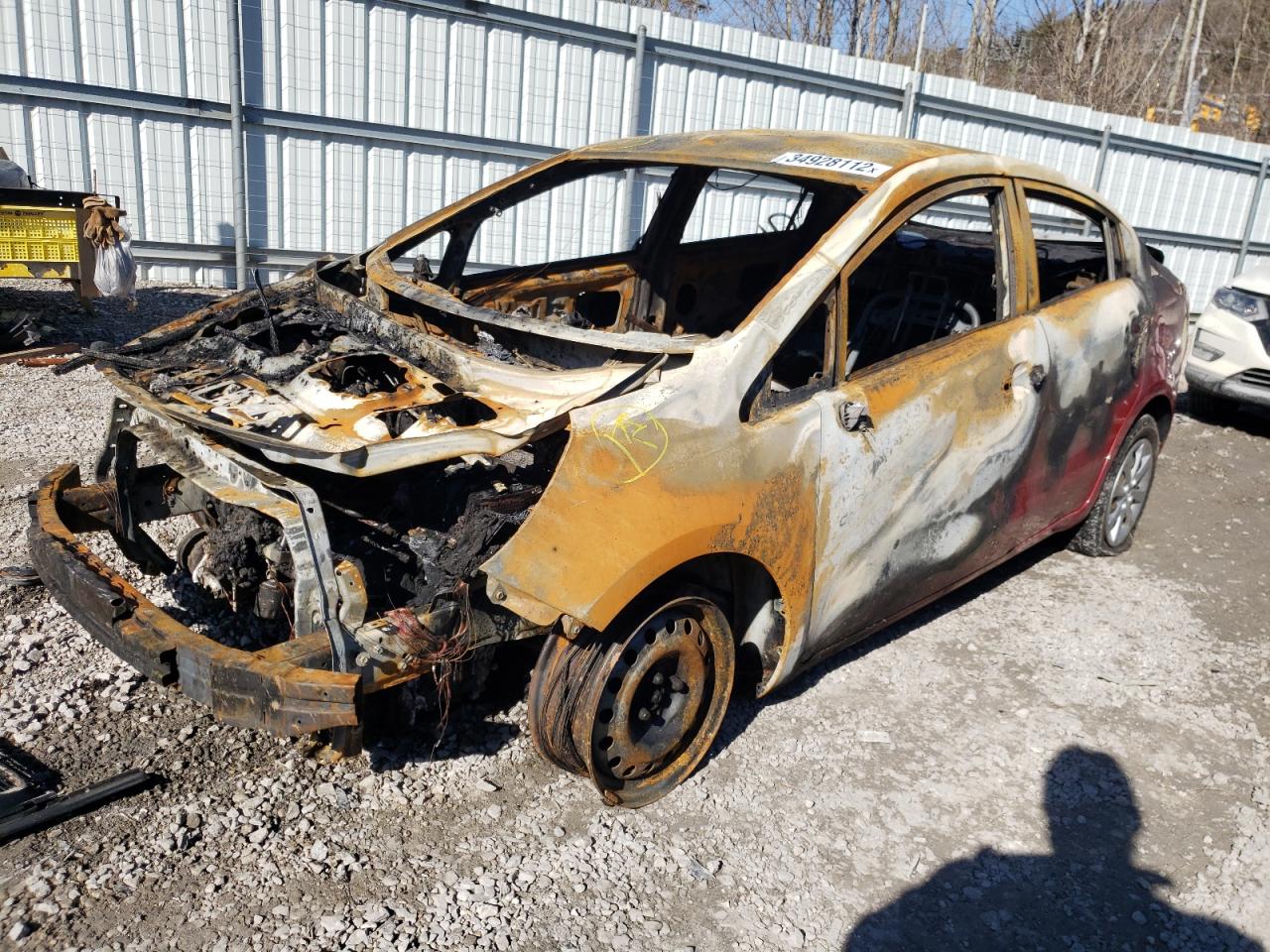 Photo 2 from auction – 2015 KIA RIO LX with VIN KNADM4A31F6515095
