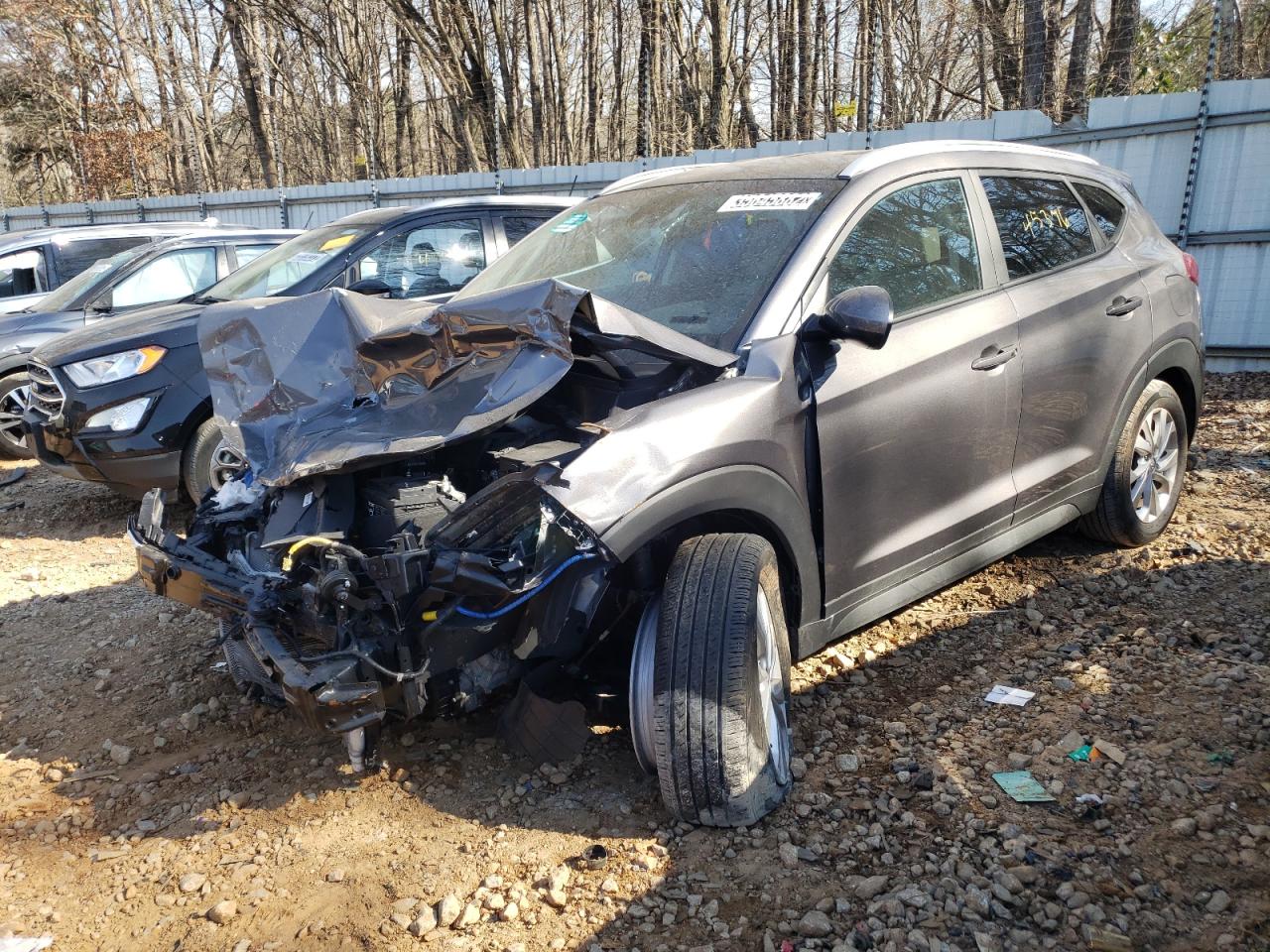 Photo 2 from auction – 2020 HYUNDAI TUCSON LIM with VIN KM8J33A41LU181147