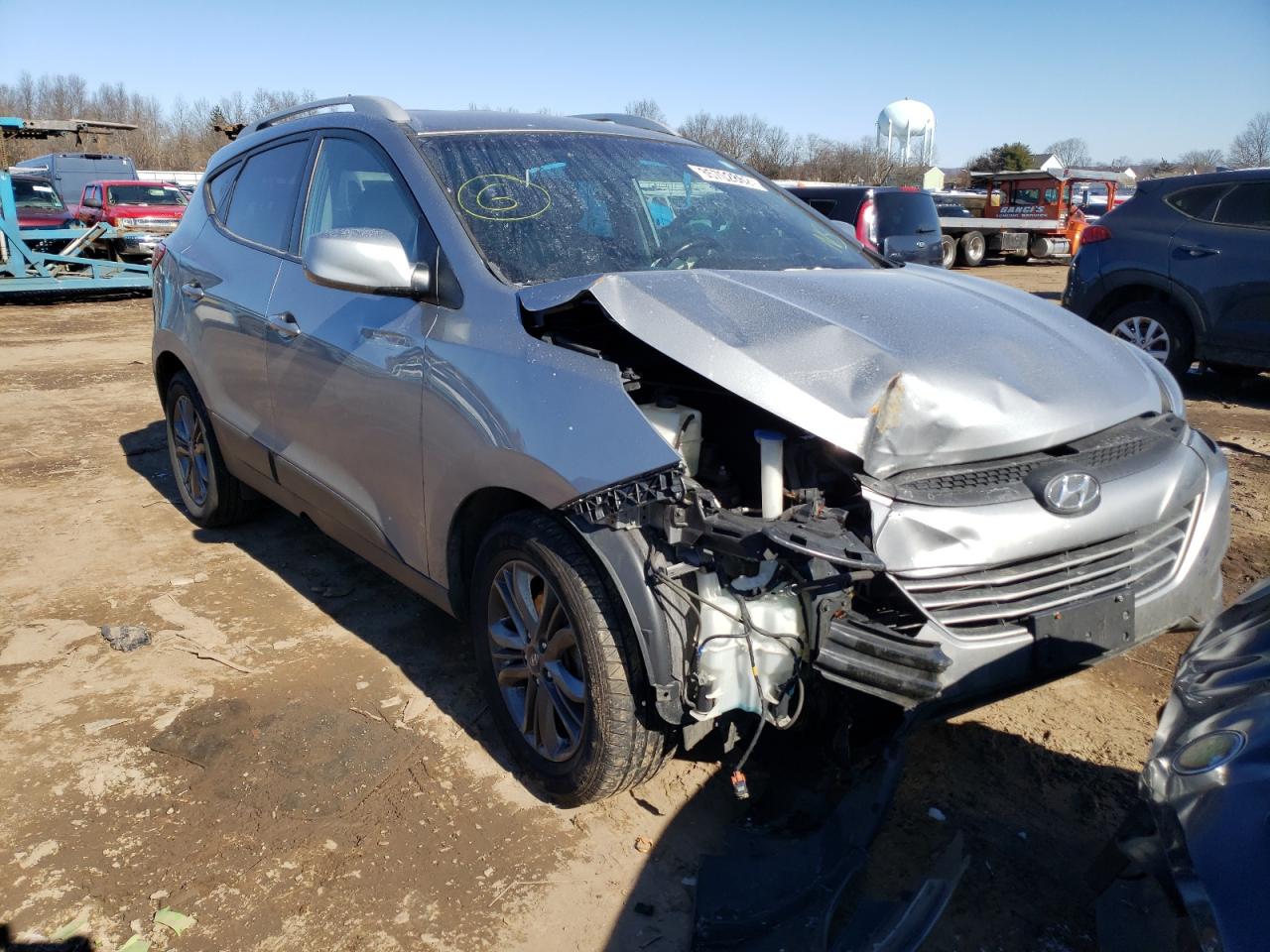 HYUNDAI TUCSON LIM 2015 with VIN KM8JUCAG6FU073585 - Photo from auction