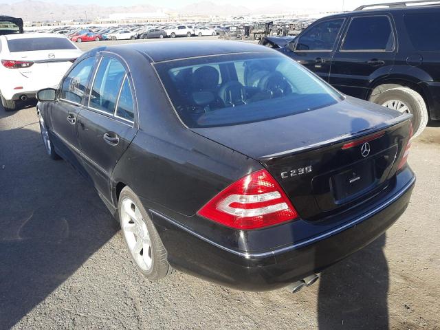 Photo 3 from auction – 2007 MERCEDES-BENZ C230 with VIN WDBRF52H87A936263