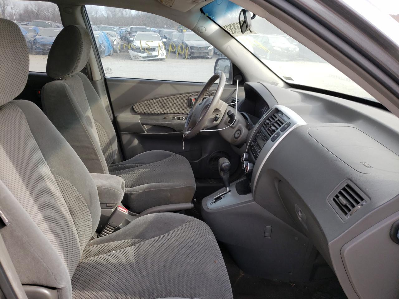 Photo 5 from auction – 2007 HYUNDAI TUCSON SE with VIN KM8JN12D87U635686