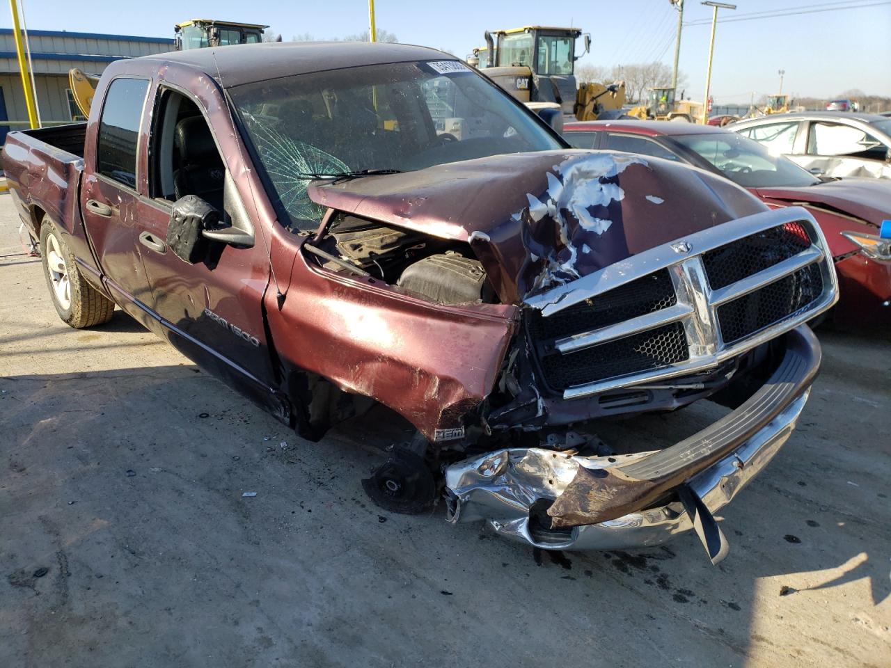 DODGE RAM 1500 S 2004 with VIN 1D7HA18D34J255356 - Photo from auction