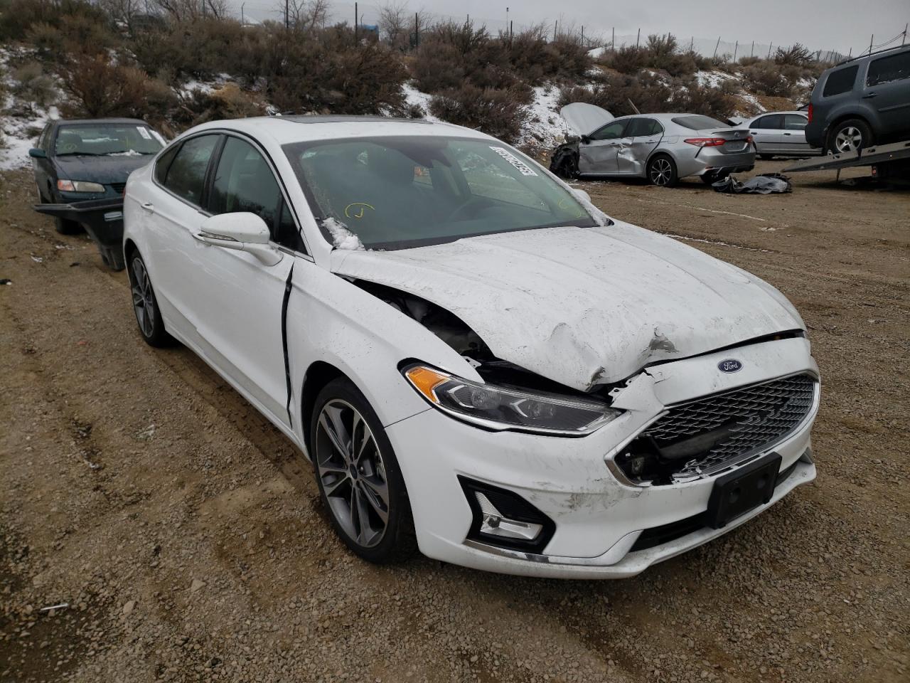 Photo 1 from auction – 2020 FORD FUSION TIT with VIN 3FA6P0D91LR193686