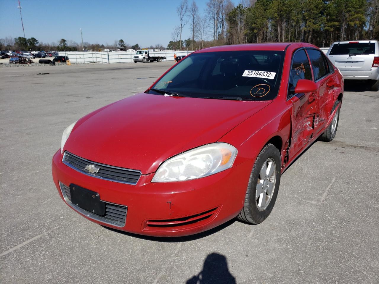 Photo 2 from auction – 2007 CHEVROLET IMPALA LT with VIN 2G1WT55N379387851