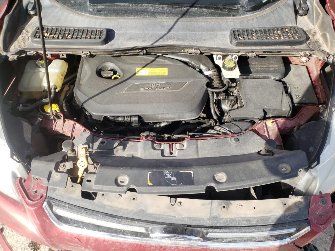 Photo 7 from auction – 2013 FORD ESCAPE SEL with VIN 1FMCU0HX7DUB30791