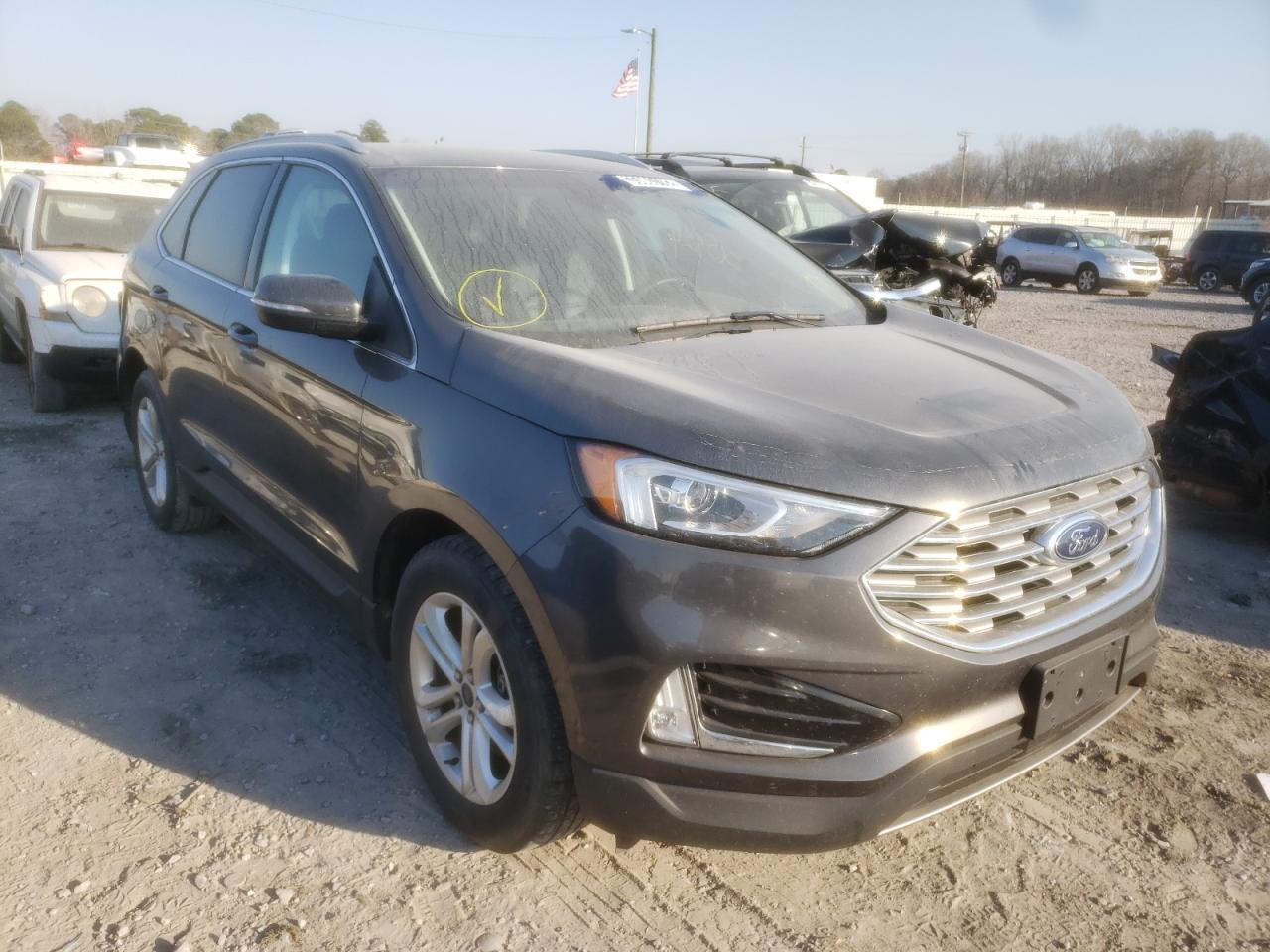 FORD EDGE SEL 2019 with VIN 2FMPK3J9XKBC15065 - Photo from auction