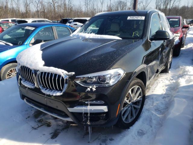 Photo 2 from auction – 2019 BMW X3 XDRIVE3 with VIN 5UXTR9C51KLP93081