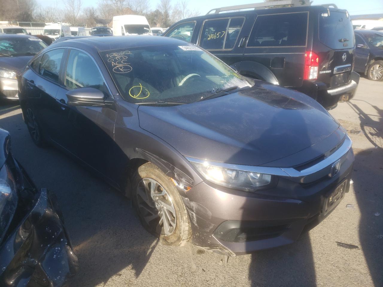 HONDA CIVIC EX 2016 with VIN 19XFC2F78GE219808 - Photo from auction