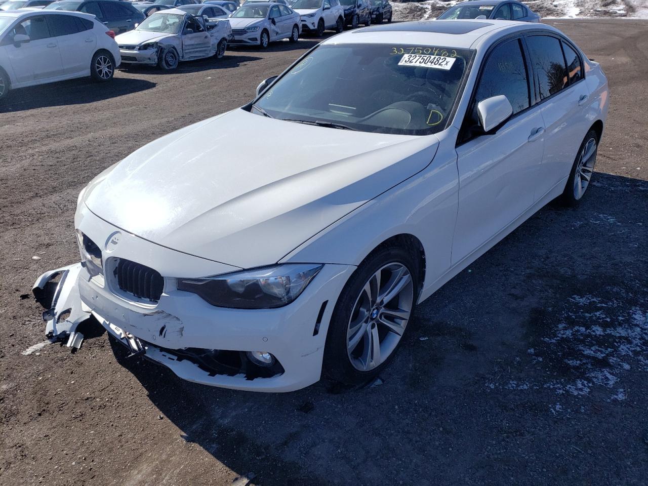 Photo 2 from auction – 2016 BMW 320 XI with VIN WBA8E5G57GNU21114