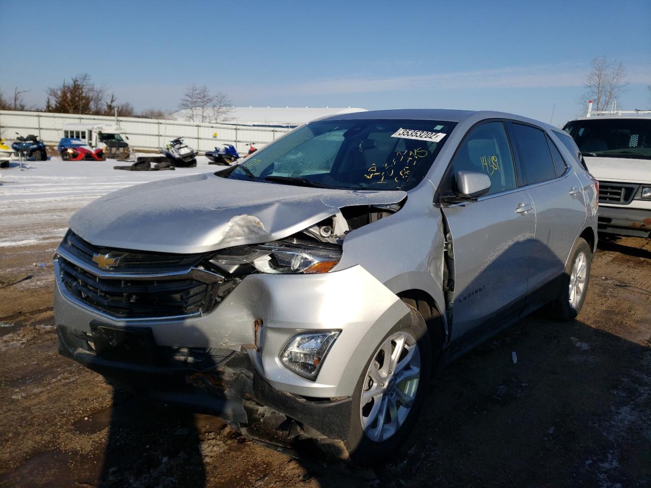 Photo 9 from auction – 2020 CHEVROLET EQUINOX LT with VIN 3GNAXKEV1LS651187