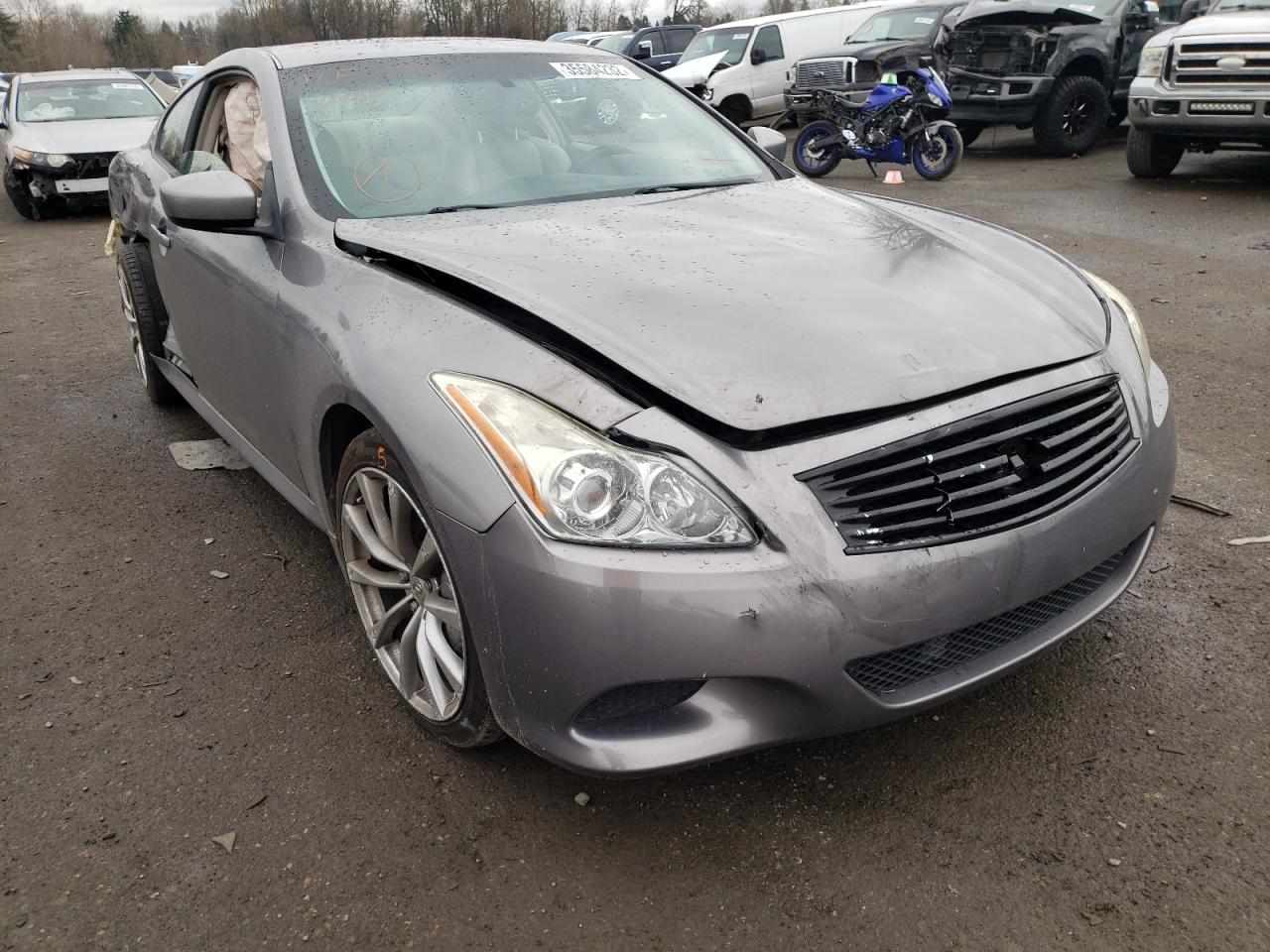 INFINITI G37 BASE 2008 with VIN JNKCV64E48M107837 - Photo from auction