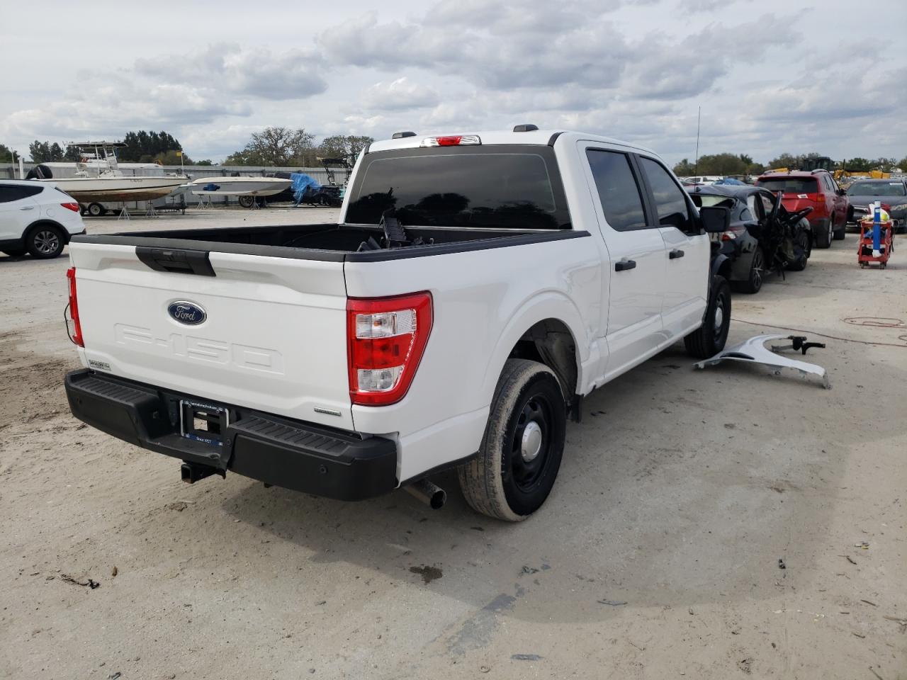 Photo 4 from auction – 2021 FORD F150 SUPER with VIN 1FTEW1CP7MFB29875