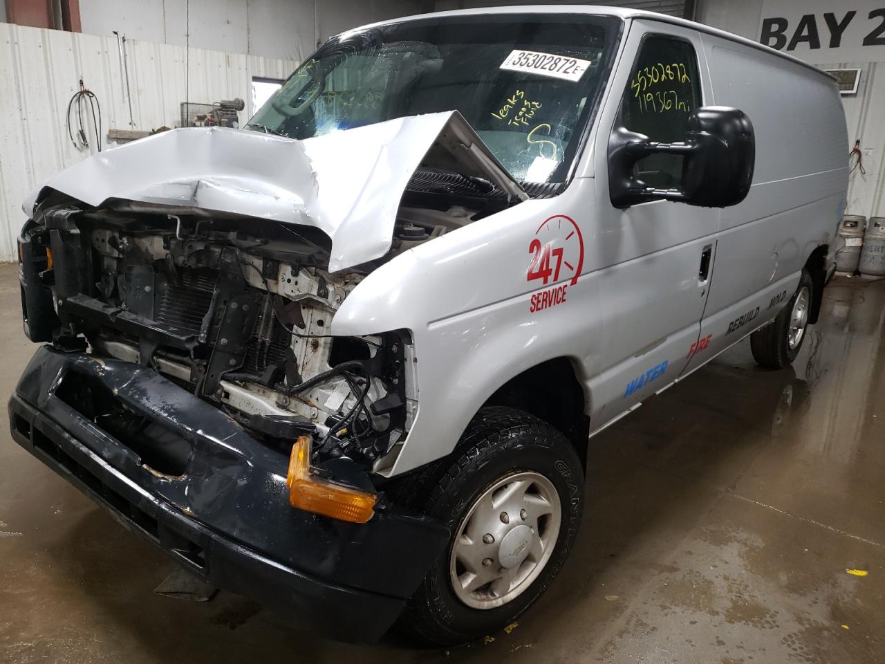 Photo 2 from auction – 2008 FORD ECONOLINE with VIN 1FTNE14W78DA18933