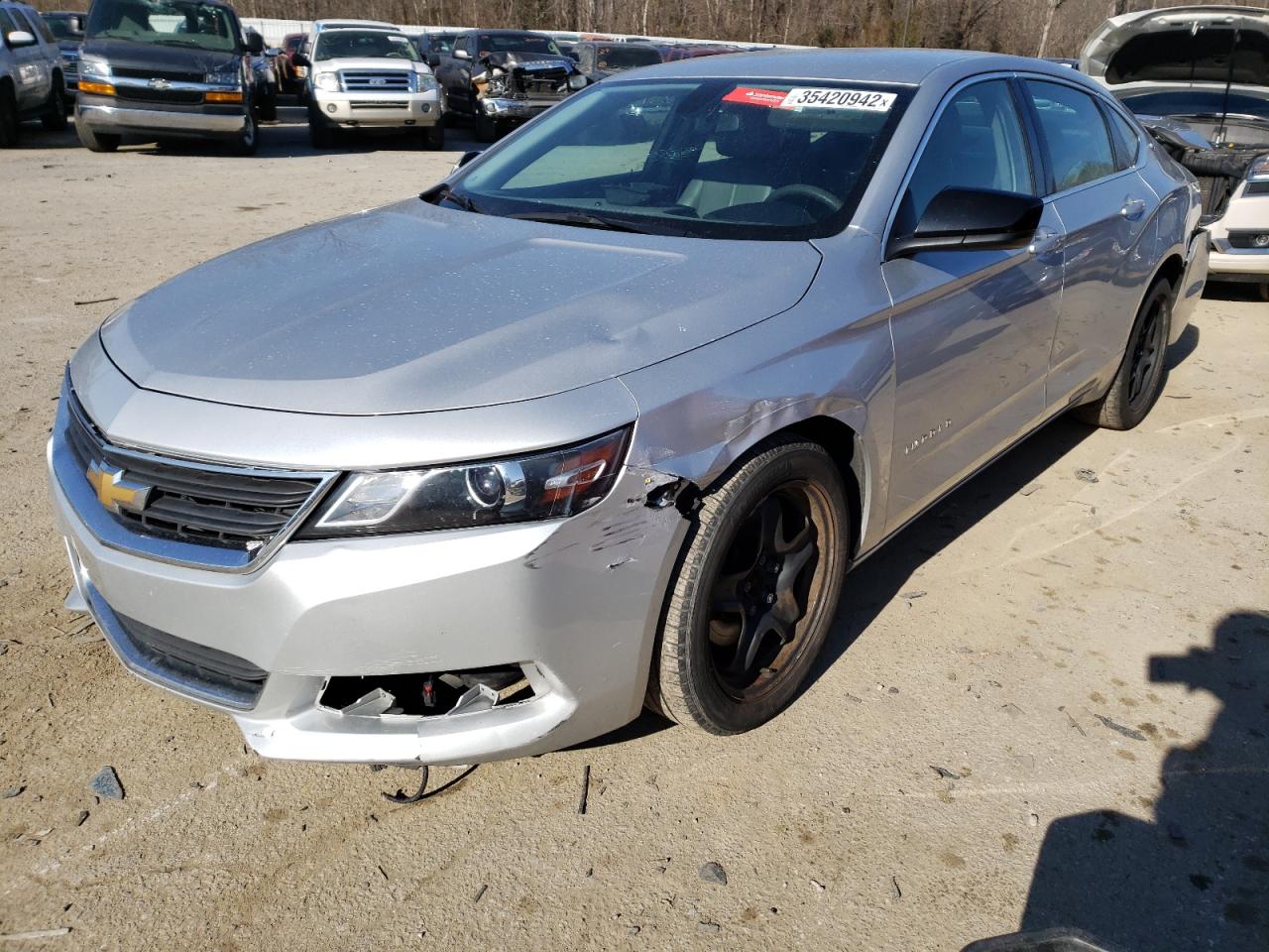 Photo 2 from auction – 2018 CHEVROLET IMPALA LS with VIN 2G11Z5S35J9144576