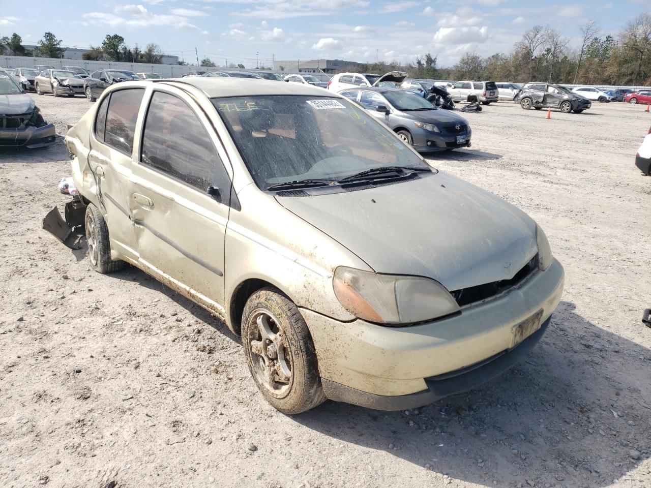 TOYOTA ECHO 2000 with VIN JTDBT1237Y0092863 - Photo from auction